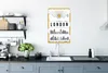 MuchoWow® Poster Stadtbild London - weiß 40x60 cm - Plakate Produktbild-Vorschau 3