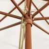 Close-up view of the central mechanism and spokes of an open umbrella. Anteprima dell’immagine prodotto