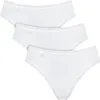 Sloggi Damen-Slip 24/7 Baumwolle Lace" 3er-Pack weiß 38" Produktbild-Vorschau 3