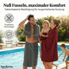 Komfortec 8er Handtuch Set aus 100% Baumwolle, 4 Badetücher Produktbild-Vorschau 7