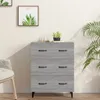 vidaXL Sideboard Grau Sonoma 69,5x34x90 cm Holzwerkstoff Produktbild-Vorschau 1
