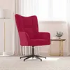 vidaXL Fotel Relax aksamitny w kolorze czerwonego wina Podgląd zdjęcia produktu 2