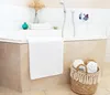 Duschtücher 5er Set, 70x140 cm, weiß, Baumwollmix Produktbild-Vorschau 5