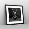 Gerahmtes Poster - Schwarzer Rahmen - Frau Gymnastik Yoga - Produktbild-Vorschau 8