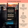 Klarstein vinotéka, slim, 2-zóny, sklenené dvere, UV Náhľad obrázku produktu 4