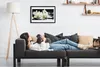 Bild 60x40 MDF-Rahmen Wandkunst Steine ​​Orchideen-Blumen Produktbild-Vorschau 3