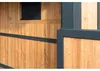 Grillhaus Konsta klein 224 x 102 cm natur-anthrazit Produktbild-Vorschau 6