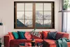 MuchoWow® Poster Aussicht - Berg - Schnee 180x120 cm - Produktbild-Vorschau 2