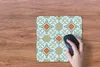 MuchoWow® Mauspad Mousepad Muster - Blumen - Abstrakt 30x30 Produktbild-Vorschau 3