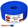 30m Aderleitung H07 V-K DBL 1x4 mm² Dunkelblau Einzelader Produktbild-Vorschau 4