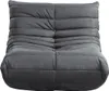 HOME DELUXE Relaxsessel mit Hocker CHILL - Anthrazit 102 x Produktbild-Vorschau 4