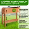 TTL GARDEN Balkon Hochbeet S 80x30x80 cm – Holz Produktbild-Vorschau 3
