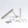 2-lauf Gardinenschiene Innenlauf Loft Edelstahl-optik 4 – Produktbild-Vorschau 9