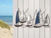 Gilde Wandrelief, Boot, "Regatta", Metall, blau, Podgląd zdjęcia produktu 2