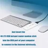 ZELURXX 4G LTE USB WLAN Stick, Hotspot Internet mobile, Anteprima dell’immagine prodotto 5