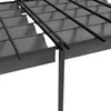 Outsunny Pergola jardin exterieur pergola aluminium 3,6 x 6 Voir les images du produit 4