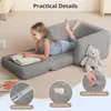 CAVEEN Sofa dziecięca 2 w 1, rozkładana sofa dziecięca, Podgląd zdjęcia produktu 4