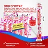 Party Popper 40cm Pinke Penisse 12er Set JGA Konfetti Produktbild-Vorschau 4