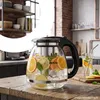 Théière en verre 2 l 2000 ml avec filtre en acier Voir les images du produit 11