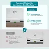doporro Lavabo vasque à poser blanc mat 60cm lave main Voir les images du produit 6
