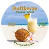 Vonná sviečka Pina Colada Creme Ø13 cm – edícia Cocktail, Náhľad obrázku produktu 9