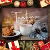 itenga Adventskalender Tea Time mit Tee 50 x 35 x 4,6 cm Produktbild-Vorschau 2
