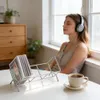 Étagère de rangement en acier inoxydable pour 30 CD et DVD Voir les images du produit 4