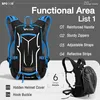 Sac à dos de vélo (bleu), 20L, imperméable, ultraléger. Sac Voir les images du produit 6