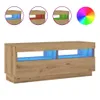 vidaXL TV-Schrank mit LED-Leuchten Artisan-Eiche 100x35x40 Produktbild-Vorschau 1