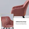 CLIPOP 2 pièces Chaises de salle à manger en velours, Voir les images du produit 4