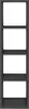 Regal >Max< in anthrazit - 38x141x33cm (BxHxT) Produktbild-Vorschau 4