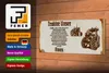 Holzschild Spruch 27x10cm Traktor unser Amen Produktbild-Vorschau 3