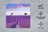 MuchoWow® Mauspad Mousepad Lavendel - Natur - Lila - Bäume Produktbild-Vorschau 2