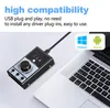 Ovládač hlasitosti reproduktorov USB, regulátor zvuku PC s Náhľad obrázku produktu 10