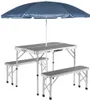 CASARIA Klapptisch Wetterfest Höhenverstellbar Campingtisch Produktbild-Vorschau 8