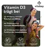 Vitabay Vitamin D3 + K2 Depot – 180 vegane Tabletten – Produktbild-Vorschau 5