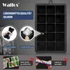 Walfos® Silicone Bac à glaçons Lot de 3 avec couvercle Sans Voir les images du produit 3