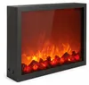 Kominek dekoracyjny LED, metalowy, 10 x 41 x 35 cm Podgląd zdjęcia produktu 1