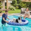 PawHut Aufblasbares Schlauchboot Hunde Faltbare Schwimmende Produktbild-Vorschau 2