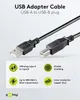 Goobay USB 2.0 Hi-Speed Kabel, Schwarz, USB 2.0-Stecker Produktbild-Vorschau 3