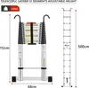 STANEW Échelle Télescopique 5M avec Stabilisateur Voir les images du produit 3