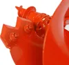 A close-up view of an orange auger bit, showing its screw-like tip and mounting hardware. Anteprima dell’immagine prodotto
