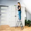 KADAX Stahlleiter mit Plattform, 3 Stufen, 125 kg Produktbild-Vorschau 3