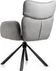 HowHomely | Stolička Tudor - sivá - ergonomická kancelárska Náhľad obrázku produktu 3