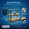 Kommissionierwagen BÜFFEL | HxBxT 100x90x50cm | 3 Ebenen | Produktbild-Vorschau 2