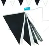 Goodymax® Wimpelkette 10 m Schwarz-Weiß Produktbild-Vorschau 1