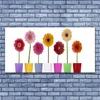 Glasbilder 140x70 Wandbild Druck auf Glas Blumen Pflanzen Produktbild-Vorschau 2