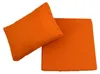 Coussins pour salon de jardin déhoussable 60x70cm Orange Voir les images du produit 7