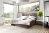 Boxspring Bett mit gestepptem Kopfteil ISAR – 180x200, Produktbild-Vorschau 1