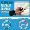 25W USB-C Schnellladegerät mit USB-C oder ios Ladekabel für Produktbild-Vorschau 11